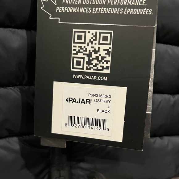 Pajar Walcott Quilted Hooded Jacket 3m Thinsulate Lightweight Puffer Men Size S - Picture 3 of 6